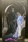 Death Tarot Card Art Print (6 x 11") + Sticker