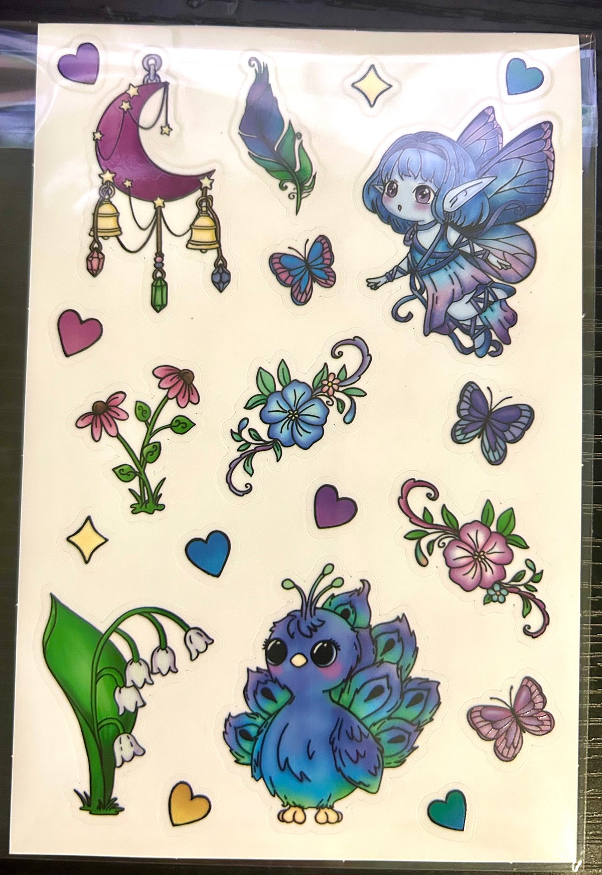 Breeze Clear Sticker Sheet (4x6")