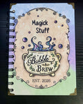 Magick Stuff “Bubble & Brew” Journal (5x7") - w/ Page Options