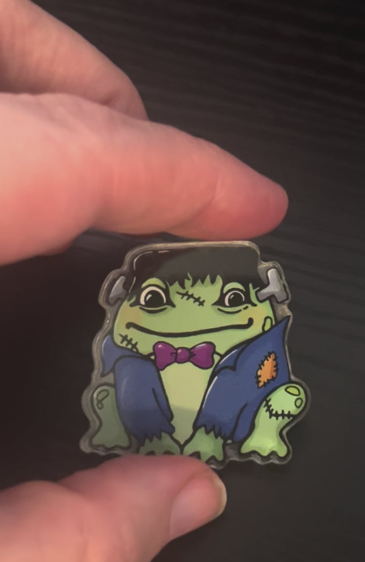 Frankenmoss Acrylic Pin